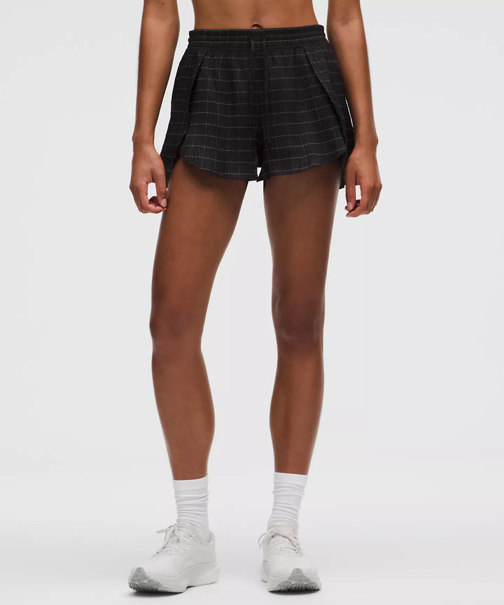 lululemon Negative Split Textured Run Short 2.5" *Reflective
