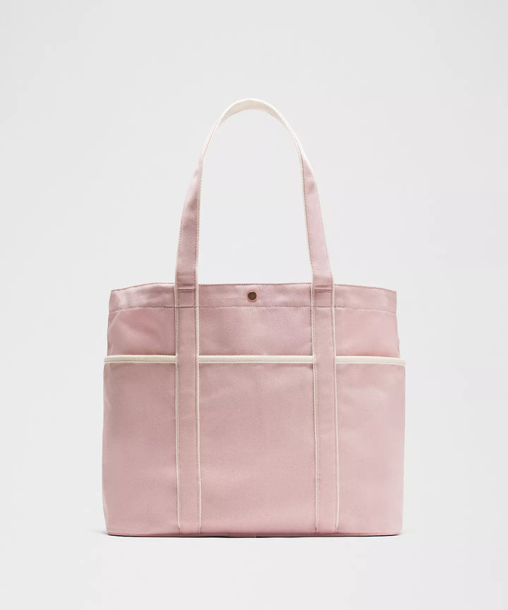 lululemon Daily Multi-Pocket Canvas Tote Bag 20L *Logo
