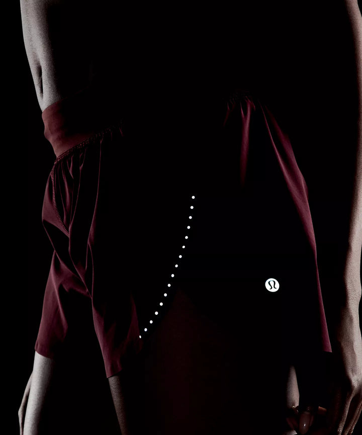 lululemon Fast and Free High-Rise Split Short 3"