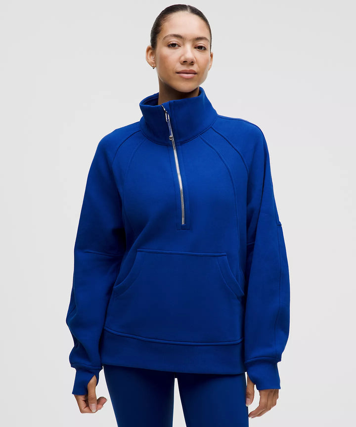 lululemon Scuba Oversized Funnel Neck Half Zip LONG*