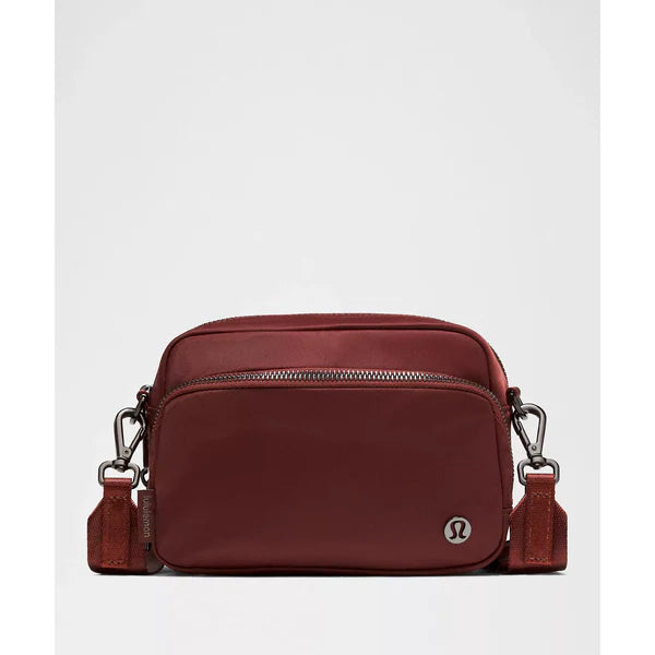 lululemon everywhere belt bag maroon Everywhere Crossbody Bag 2L Metal Hardware – Your Journey Health Club