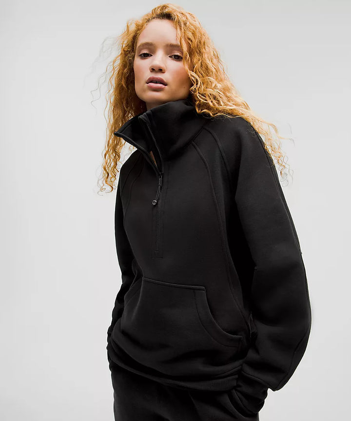 lululemon Scuba Oversized Funnel Neck Half Zip LONG*