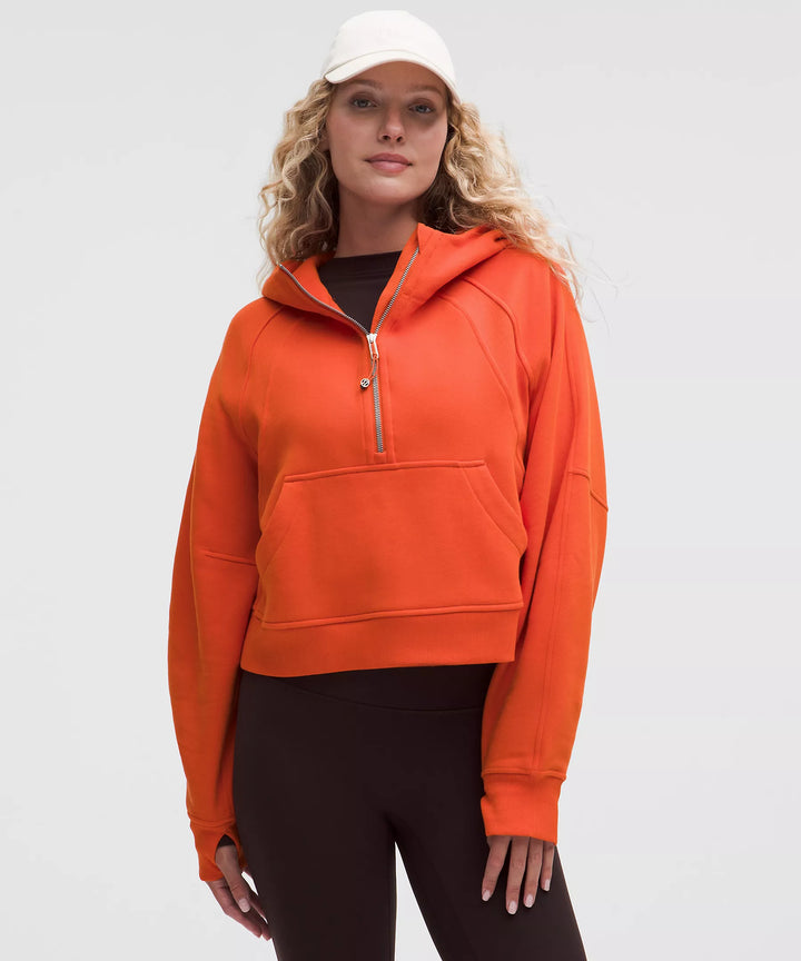 Scuba Oversized Half-Zip Hoodie