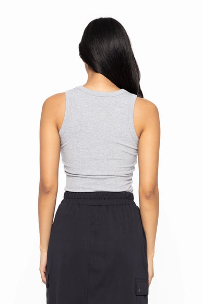 Essential Micro-Ribbed Athleisure Tank Top