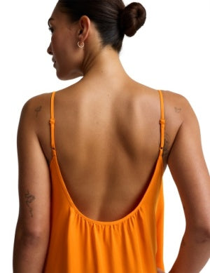 Beyond Yoga Sunkissed Cupro Maxi Dress Bright Citrus