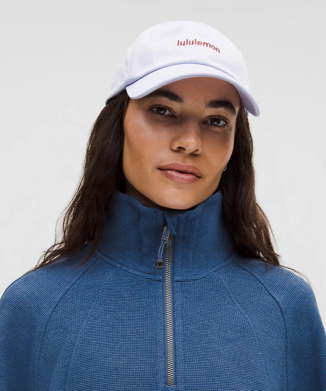 lululemon Scuba Cropped Funnel-Neck Half Zip *Waffle